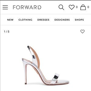 Aquazzura So Nude 105 Sandal, Size 40